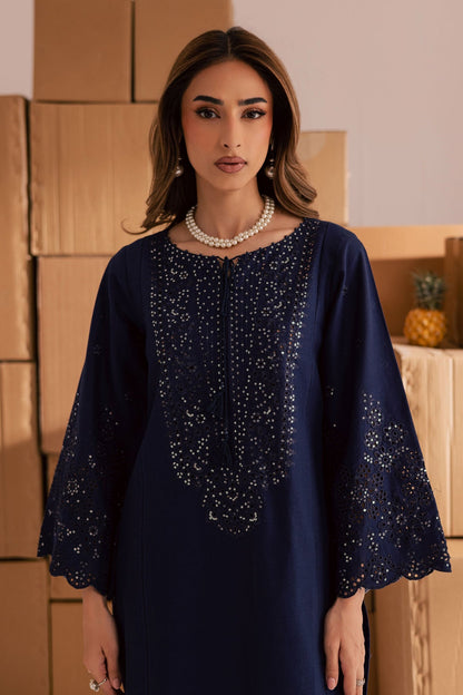 BATIK LAWN 2 PC SEQUENCE EMBROIDERED WITH EMBROIDERED TROUSER