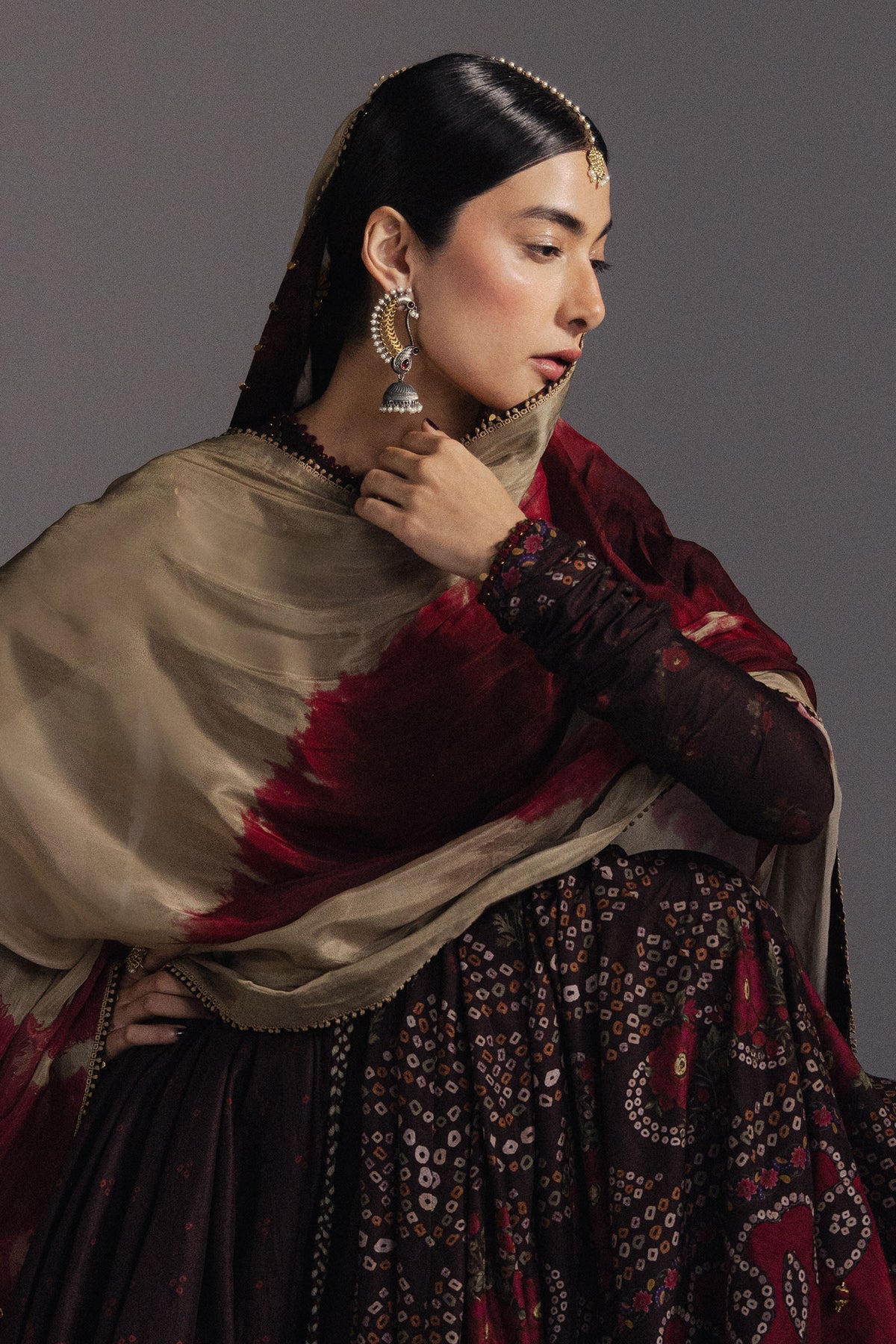 ZARA SHAH JHAN LUXURY LAWN FROCK WITH ELEGANT SOFT DUPATTA