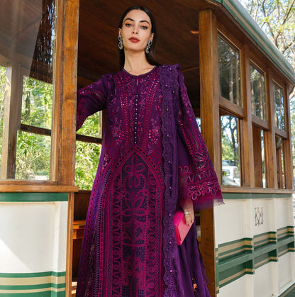 MARIA B LUXURY LAWN EMBROIDERED 3 PC WITH EMBROIDERED DUPPATA
