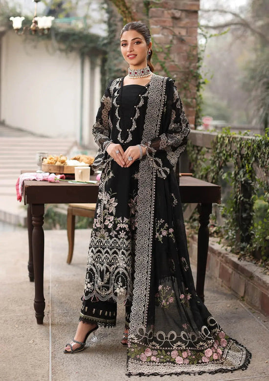 Maria B Lawn 3 PC                        With Ready to wear Dupatta