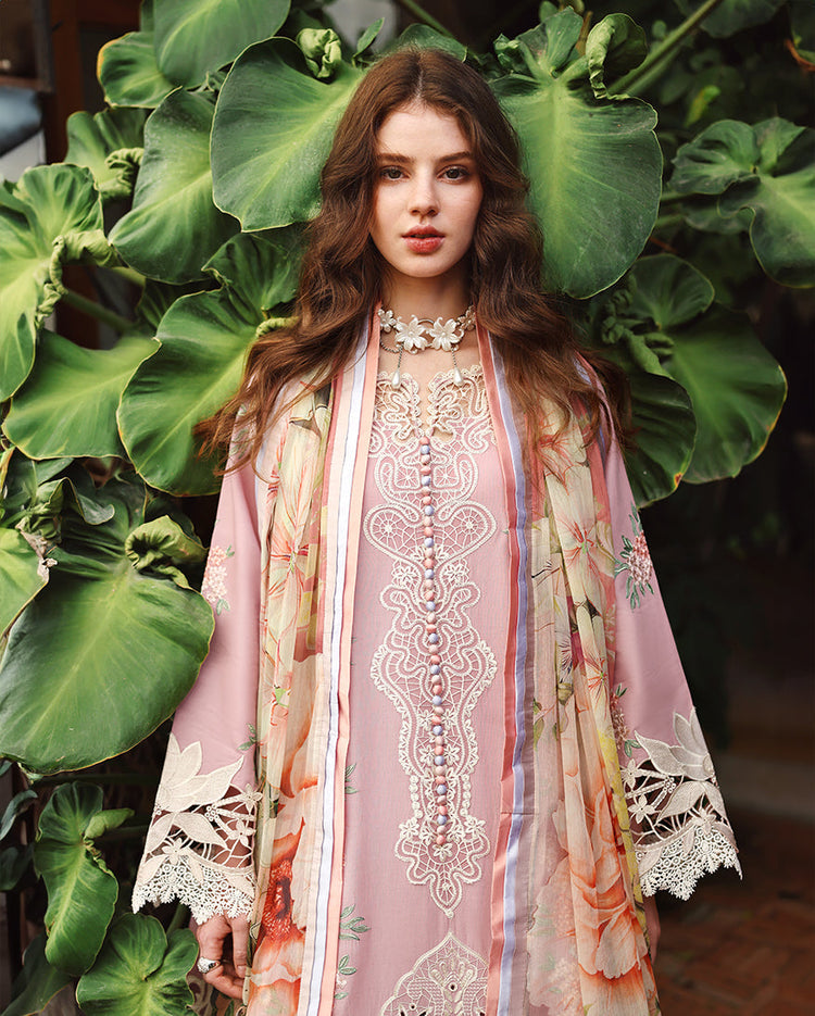 MUSHQ LUXURY LAWN EMBROIDERED 3 PC WITH