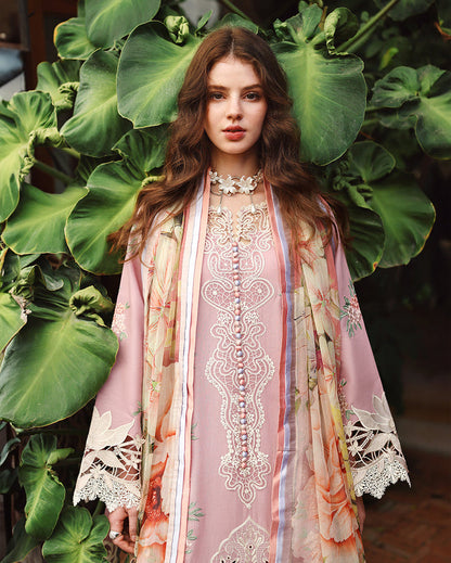 MUSHQ LUXURY LAWN EMBROIDERED 3 PC WITH