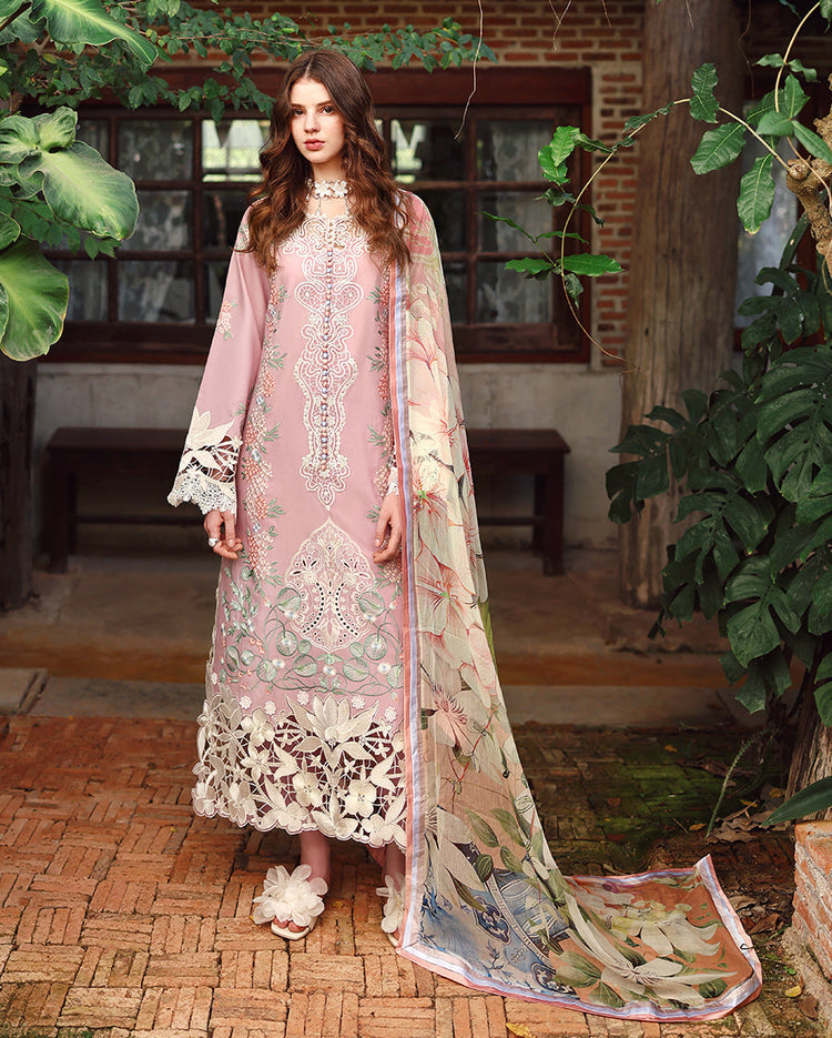 MUSHQ LUXURY LAWN EMBROIDERED 3 PC WITH