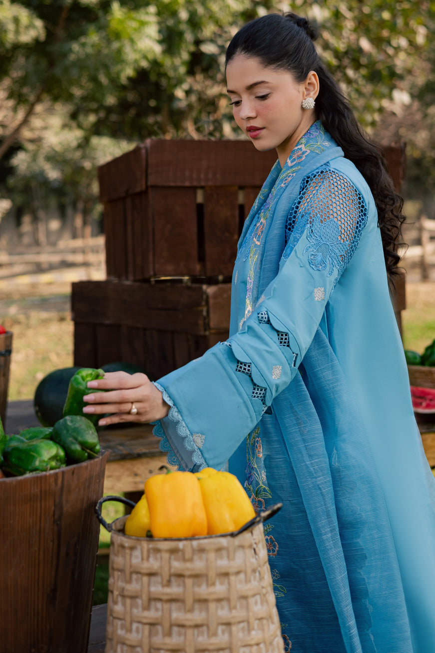 PARISHAY SUMMER QUEEN  VOLUME 2 LAWN 3 PC EMBROIDERD