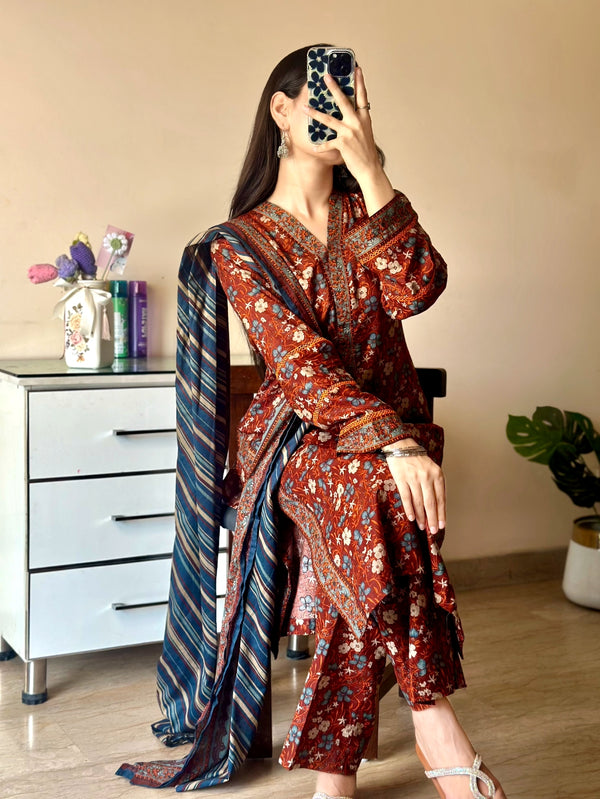BIN SAEED PRINTED 3 PC LAWN