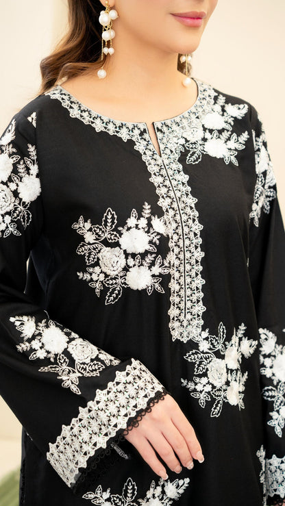 ZARA SHAH JHAN LAWN EMBROIDERED 3 PC WITH SOFT DUPATTA
