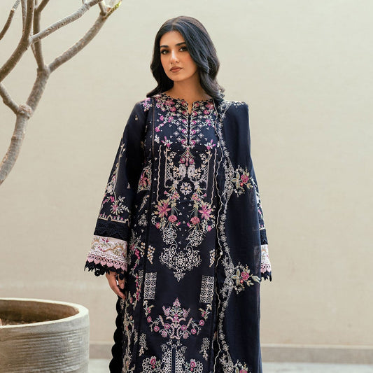 FLORENT LAWN EMBROIDERED 3 PC WITH EMBROIDERED DUPATTA
