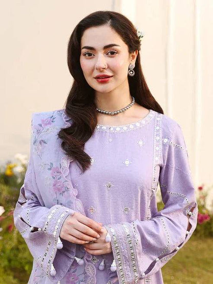 RANG REZA LAWN LUXURY 3 PC WITH EMBROIDERED DUAPPTA