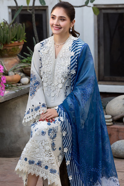MOTIFZ LUXURY LAWN EMBROIDERED 3 PC WITH EMBROIDERED SOFT DUPPATA