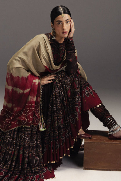 ZARA SHAH JHAN LUXURY LAWN FROCK WITH ELEGANT SOFT DUPATTA