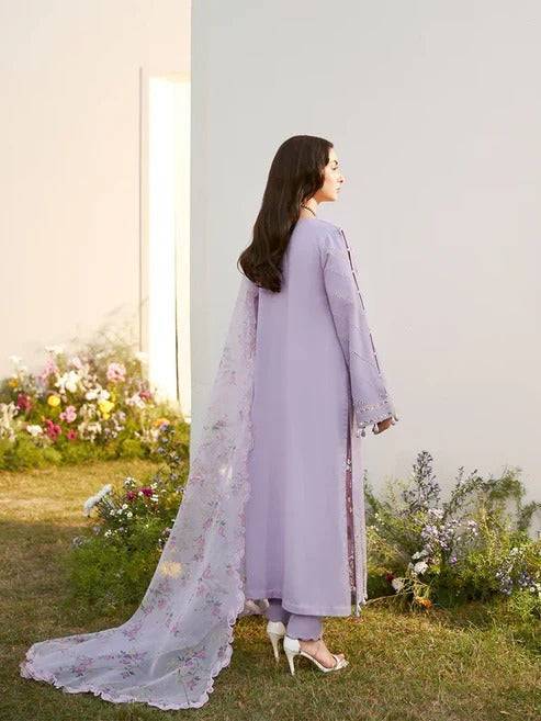 RANG REZA LAWN LUXURY 3 PC WITH EMBROIDERED DUAPPTA
