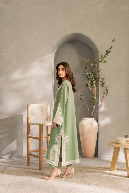 Mirana Lawn 3 PC Embroiderd With Ready to wear Dupatta