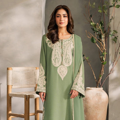 Mirana Lawn 3 PC Embroiderd With Ready to wear Dupatta