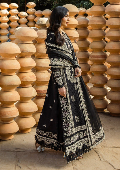 AKBAR ASLAM WINTER EMBROIDERED 3 PC SUIT WITH EMBROIDERED SHAWL