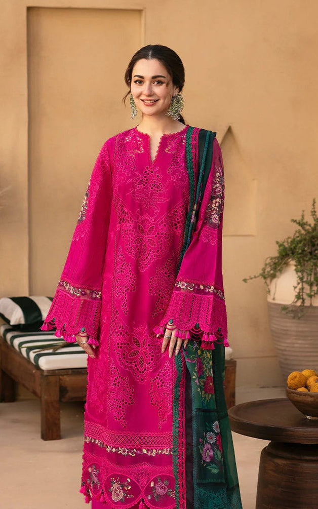 JADE LAWN 3 PC EMBROIDERED NOW WITH EMBROIDERED DUPATTA