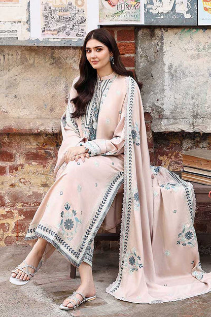 BAREEZE LAWN 3 PC WITH EMBROIDERED DUPATTA