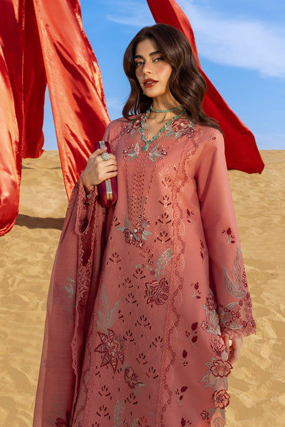 RANG RASIYA LUXURY LAWN EDITION 3 PC CHIKAN KARI WITH EMBROIDERED DUPATTA