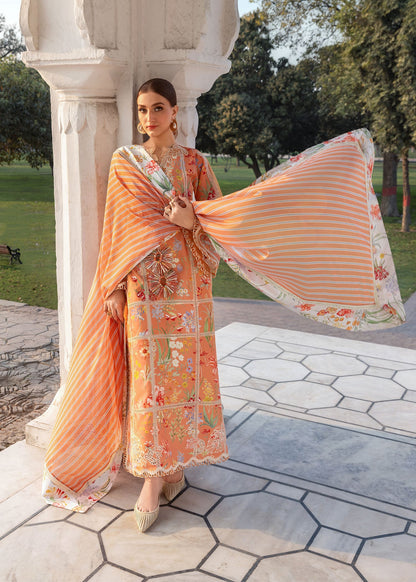 CRIMSON LAWN EMBROIDERED LAWN 3 PC WITH SOFT LAWN DUPPATA