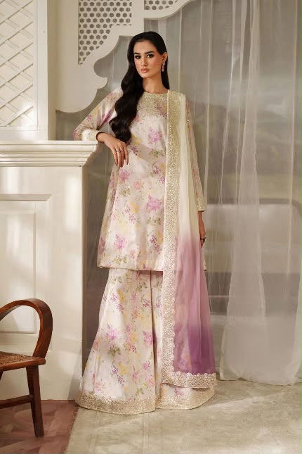 IZNIK LAWN EMBROIDERED LAWN 3 PC WITH SOFT EMBROIDERE DUPPATA